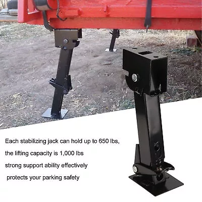 290mm Adjustable Telescopic Parking Brace Stabilizer Jack Trailer RV Accessories • $61.49