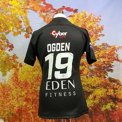 Jacob Ogden London Broncos Player Issued Match Worn 2020 Shirt. UK Men's Size L • £45