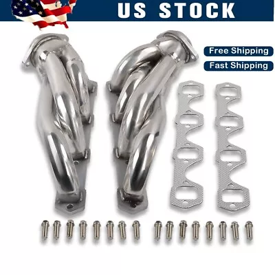 Shorty Unequal Length GT40P 1 5/8  Header Kit For 86-1993 Ford Mustang 5.0L V8 • $128.52