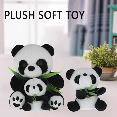 Lovely Stuffed Animal Soft Plush Panda Gift Present Doll Kids Birthday Toy Bilaa • £9.35