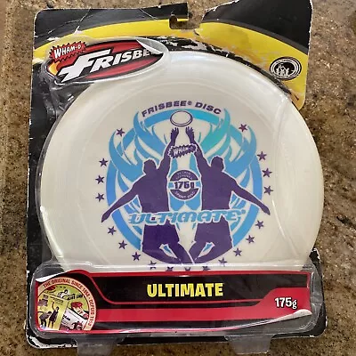 £9.68 • Buy NEW! Wham O Ultimate Frisbee Sports Disc 175g Red Version
