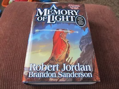 Wheel Of Time Robert Jordan A Memory Of Light 1st Edition 1st Print 2013 • $35.99