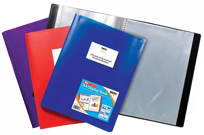 Tiger Flexicover Display Book A5/A4/A3 Office Presentation Folder Portfolios • £4.45