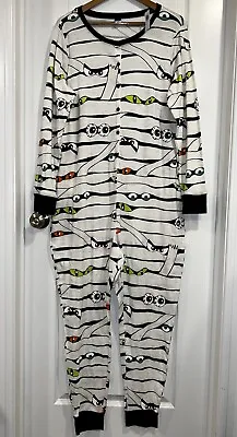 Old Navy Mummy Bodysuit Size XL Halloween Pajama Jumper One Piece NWT • $26.99
