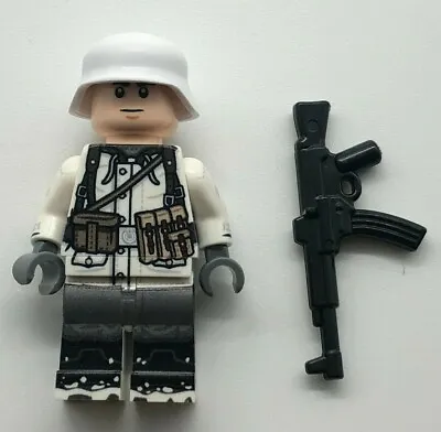 Lego Minifigure - WW2 Schutzstaffel Parka Body #4 - TMC - German SVT/MP40 Body • $64.95
