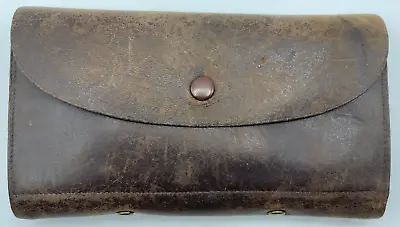 Vintage Wheatley Fly / Cast Brown Leather Wallet With Flies • $69.99