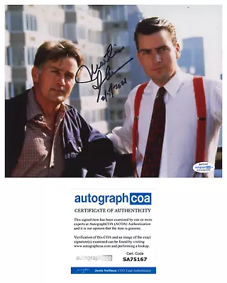 Martin Sheen Signed Autographed 'Wall Street' 8x10 Photo ACOA Authenticated Q • $51.96