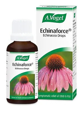 A. Vogel Echinaforce Echinacea Drops 50ml  BBE 12/2025 • £12.99