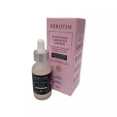 Kerotin Intensive Hair Growth Drops 30ml - Hair Loss Care DHT Blocker Stimulate • $95.99