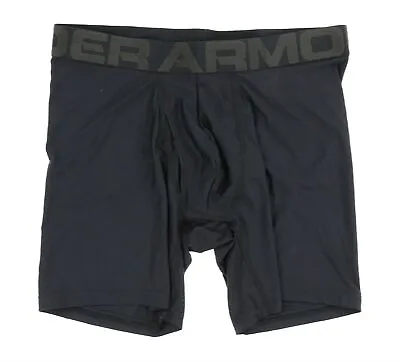 Under Armour 240630 Mens Solid Boxer Brief Underwear Black Size Medium • $22.10