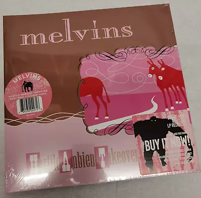 Rare MELVINS Hostile Ambient Takeover SEALED Baby Pink Color Vinyl LP King Buzzo • $19.95