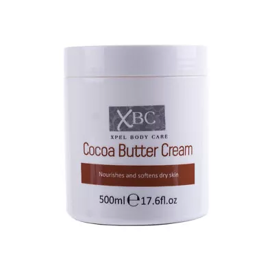 Cocoa Butter 500ml Cream Formula Nourish And Soften Dry Sensitive Skin • £2.99