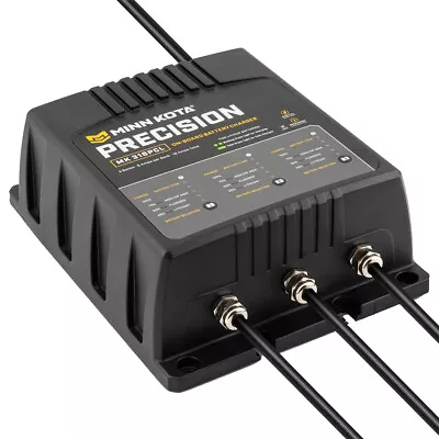 Minn Kota On-Board Precision Charger MK-318 PCL 3 Bank X 6 AMP LI Optimized Char • $254.61