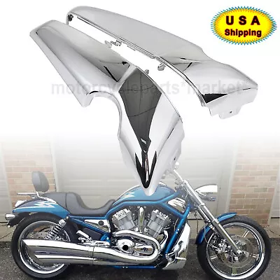 $128.98 • Buy Radiator Side Covers Shroud Fairing Panels For Harley V-Rod 2001-up VRSC VRSCX