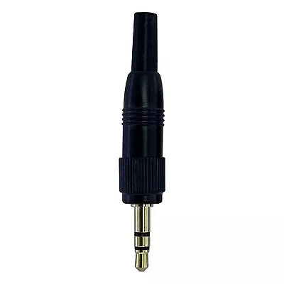 Sennheiser Stereo 3.5mm Screw Lock Locking Jack Plug For Microphone Connector • £5.99