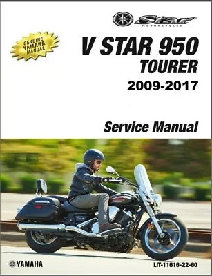 $14.43 • Buy 2009-2017 Yamaha XVS95 V-Star 950 / Tourer Service Repair Manual CD