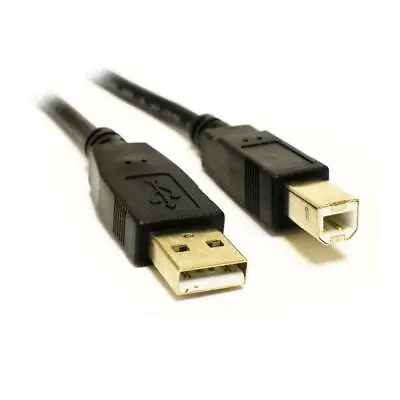 $4.50 • Buy 2M USB 2.0 Printer Cable With Gold Connectors And LED