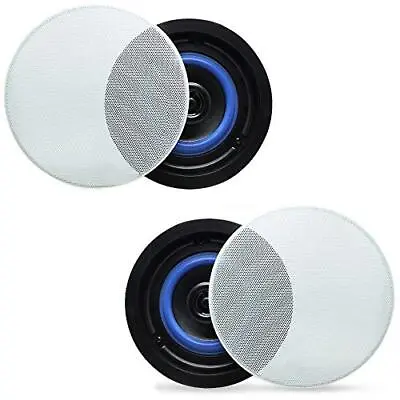 4 Inch Ceiling Speakers 160 Watts Flush Mount Home In Ceiling Speakers • £88.99