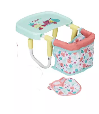 $18 • Buy Sweet Love Baby Doll High Chair Clip-on Feeding Fits 13” Baby Alive & Bitty Baby