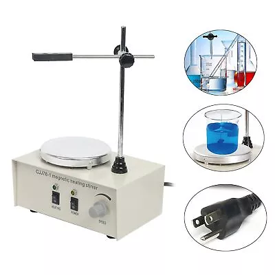 110V 1000ML Hot Plate Laboratory Magnetic Stirrer Lab Heating Speed Control New • $36.99