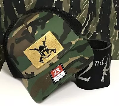 Flexfit R-flex Molon Labe Camo/black Richardson 110 L/xl Hat ( No Koozie ) • $25.99