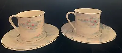 Mikasa Maxima CAKOI  Monet  Two Tea Cups And Saucers • $19.99