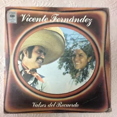 Vicente Fernandez – Valses Del Recuerdo Vinyl LP 1981 CBS - DIL-20556 • $21