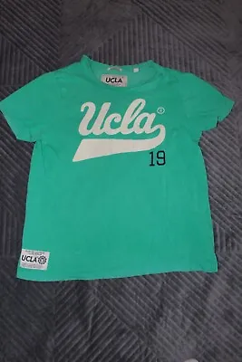 Vintage UCLA 19 T Shirt Logos And Embroidered Tags   Large  Green • £7