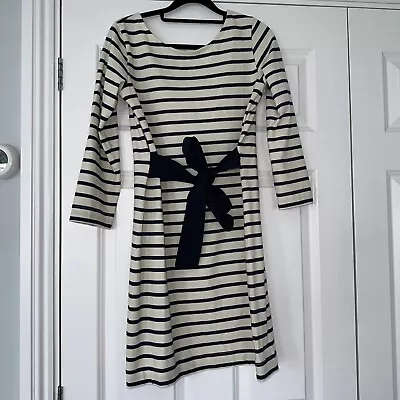 Boutique By Jaeger Blue Stripe Dress Size 10 • £20