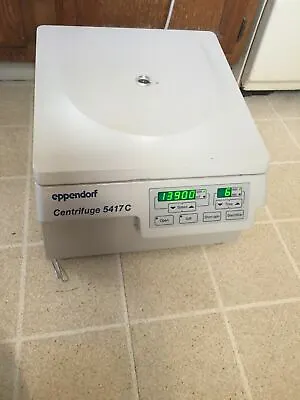 Eppendorf 5417C Lab Benchtop Centrifuge For Repair Parts Good Lid And Guts • $175