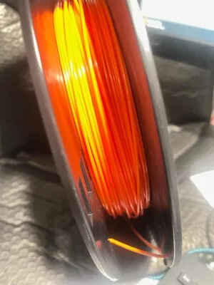 USED MakerBot Filament Large Spool MP05777 1.75mm 1.9lb True Orange(D3) • $39.99