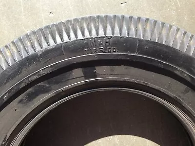 M&H Racemaster Vintage Tires Slicks Piecrust Front 5.60-15 Racing SCTA NHRA • $1000