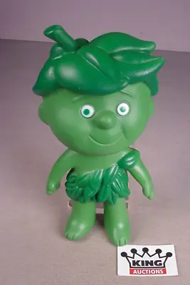 Vintage Little Sprout Vinyl Figure Toy Pillsbury Green Giant Advertising 7  Doll • $19.99