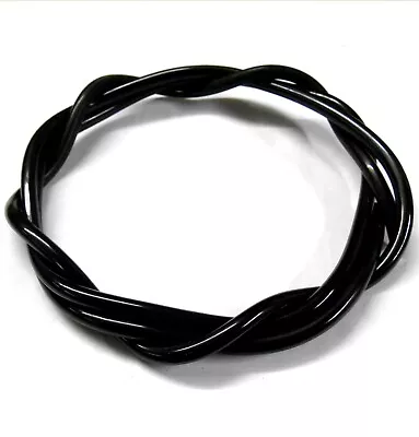 Neon Black RC Engine Petrol / Nitro Gas Fuel Line Tube Hose 1 Meter 6mm X 3mm • £5.12