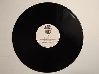 Rare Black Wax Record Abba & Ole Elo (megamix) 12  Electric Light Orchestra Lp • $28