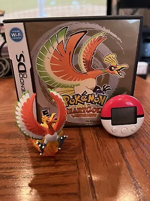 Pokemon: HeartGold Version (DS 2010) - Game Box Figure + PokeWalker!!! • $163.50