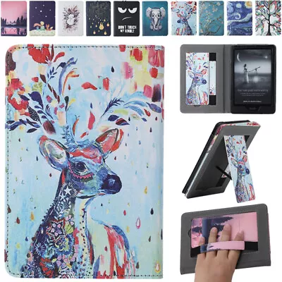 $15.38 • Buy For Amazon Kindle Paperwhite 1 2 3 4 5/6/7/10/11th Gen Smart Leather Case Cover