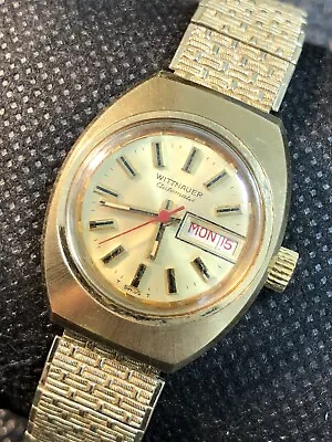 Vintage Wittnauer-Longines Ladies Swiss Automatic Watch Day/date Women’s • $129.99