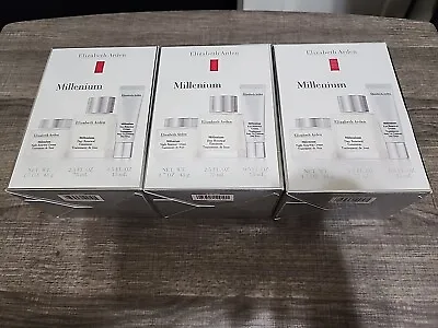 3 BOXES - Elizabeth Arden MILLENIUM 3 Combo Day And Night Renewal & Eye Cream  • $148