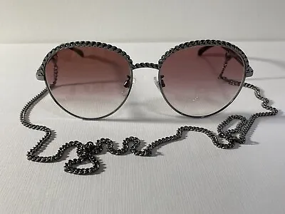 NEW Chanel Pantos Sunglasses With Chain Ref 4242/A71289 • $500