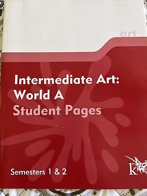 K 12 Intermediate Art World A Student Pages Homeschool Independent Study • $5