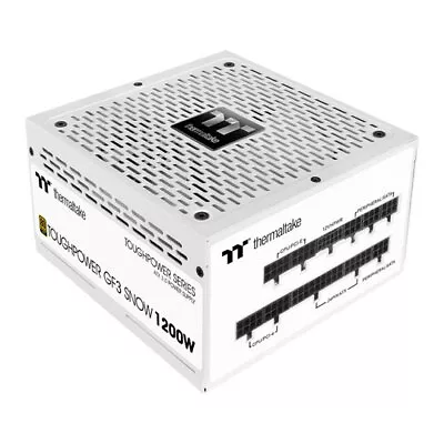 1200W Thermaltake Toughpower GF3 Snow PCIe 5.0 Fully Modular 80PLUS Gold Sin • £199.20