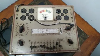 Heathkit Dynamic Tube Checker Untested Needs New Cord As Is For Parts Or Repair • $193