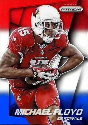 2014 Prizm #192 Michael Floyd Red White And Blue Near Mint Or Better • $1.25