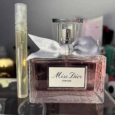 Nib Dior Miss Dior Parfum Perfume Splash Mini Travel Size Bottle .17 Fl Oz 5 Ml • $22