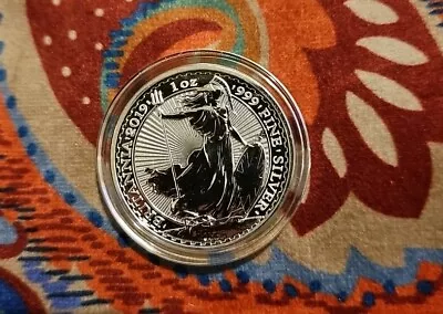 2019 Silver BRITANNIA 1oz Coin - UK Royal Mint - Bullion • £30