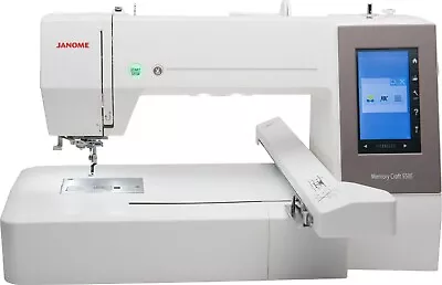 Janome Memory Craft 550e Embroidery Machine With Bonus Kit New • $2899