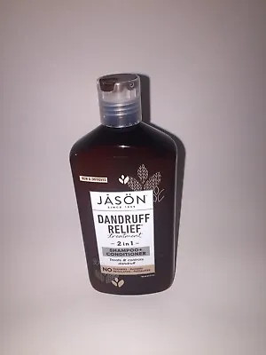 $17.99 • Buy JASON NATURAL - Dandruff Relief 2 In 1 Treatment Shampoo + Conditioner - 12oz