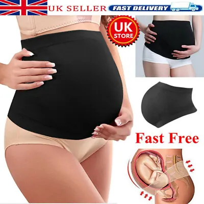 £8.19 • Buy Maternity Pregnancy Lumbar Support Band Belt Bump Belly Waist Lower Back UK