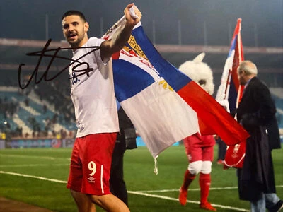 £3.99 • Buy Aleksandar Mitrovic SIGNED Serbia & Fulham Photo Football Autograph 10x8